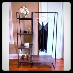 alice + olivia Black Lace Spaghetti Strap Dress, M